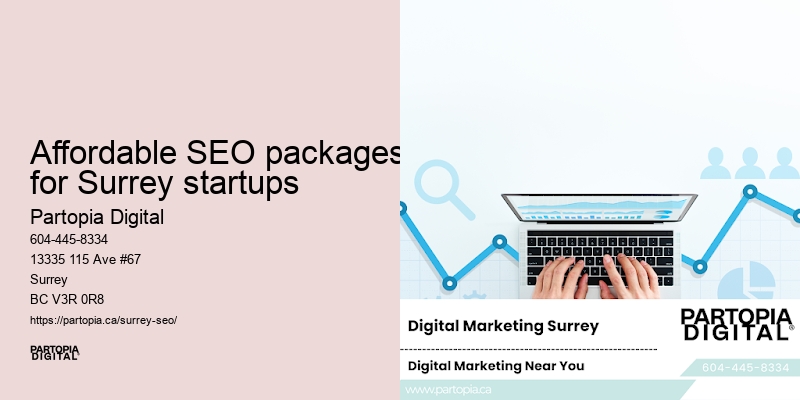 Affordable SEO packages for Surrey startups SEO keyword optimization