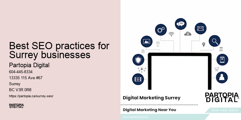 Best SEO practices for Surrey businesses SEO project management