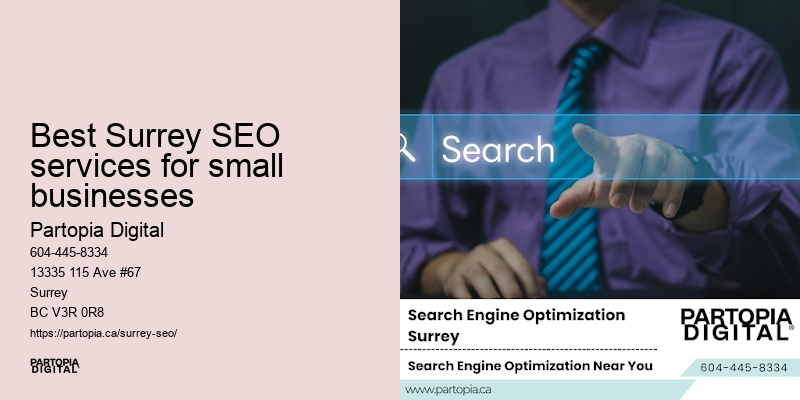 Best Surrey SEO services for small businesses SEO implementation process