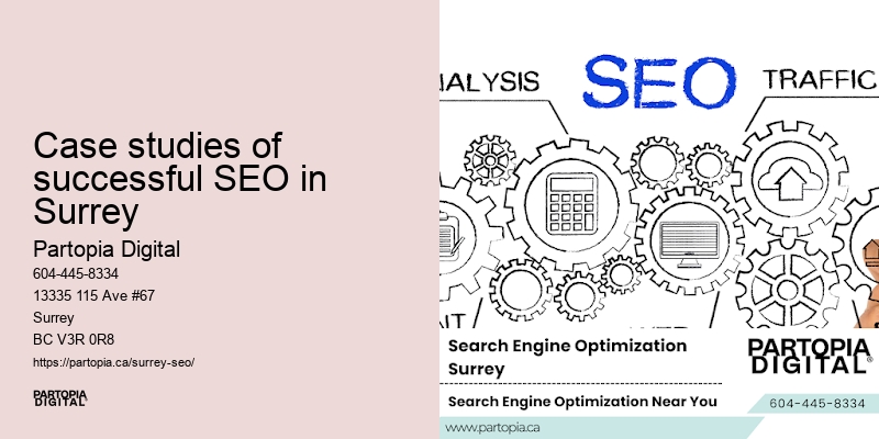 Case studies of successful SEO in Surrey SEO ranking factors