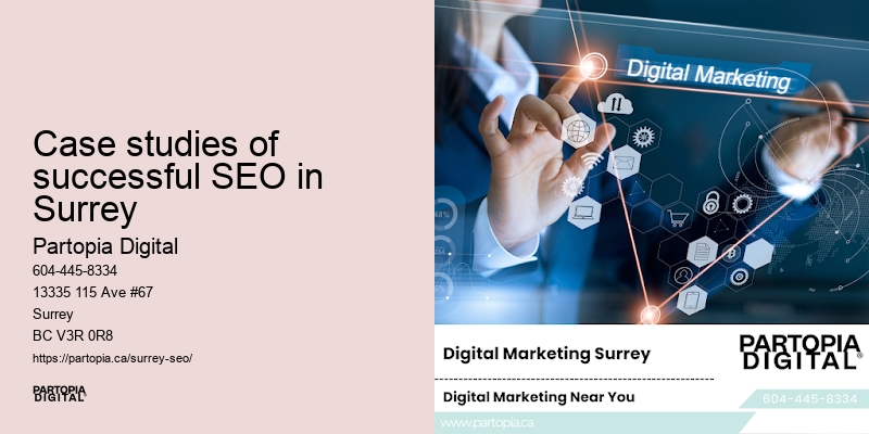 SEO for local SEO Case studies of successful SEO in Surrey