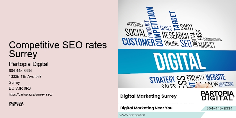Competitive SEO rates Surrey SEO cost-effective solutions