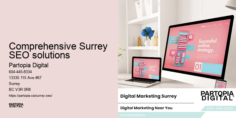 SEO service providers Comprehensive Surrey SEO solutions