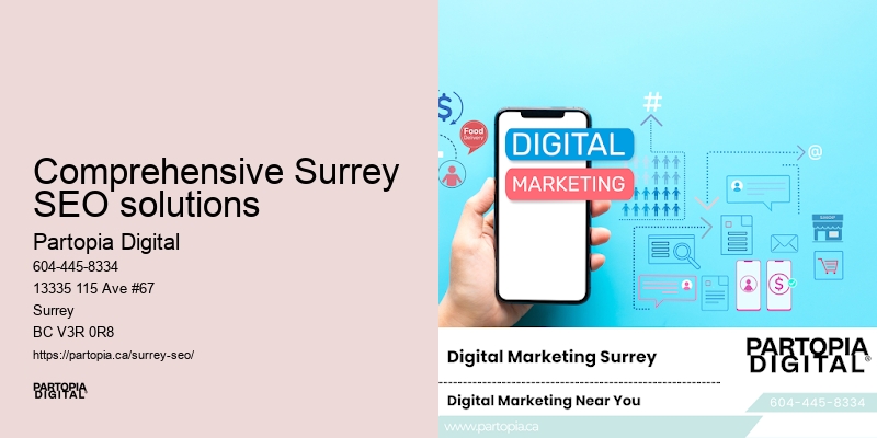 Comprehensive Surrey SEO solutions SEO specialist for e-commerce
