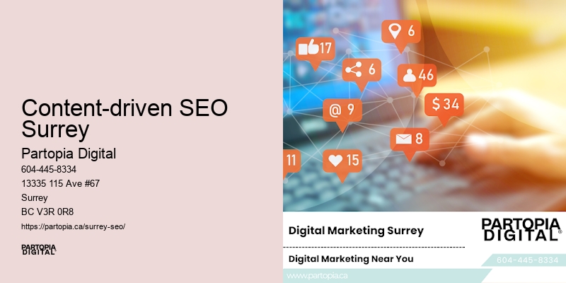 SEO management services in Content-driven SEO Surrey