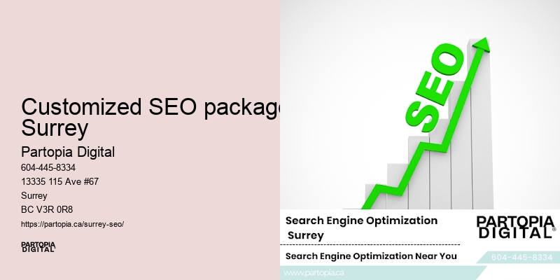 Customized SEO packages Surrey SEO blog strategy