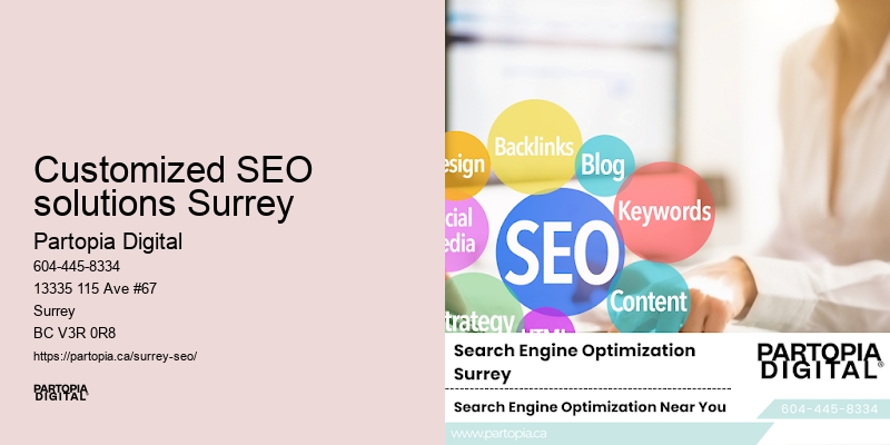SEO management Customized SEO solutions Surrey BC