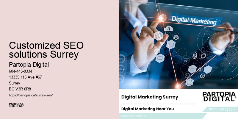 Customized SEO solutions Surrey SEO tips for better ranking