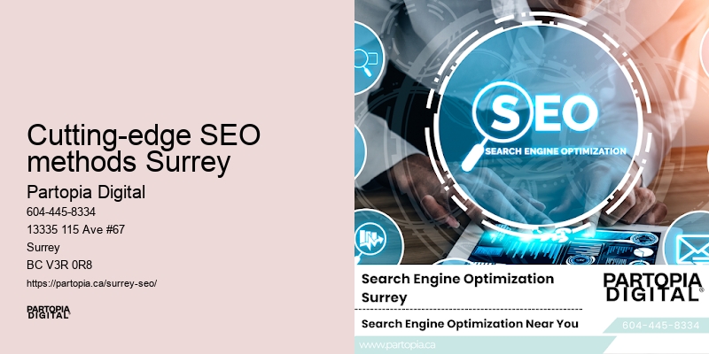 Top SEO services Cutting-edge SEO methods Surrey