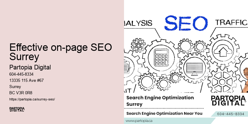 Effective on-page SEO Surrey SEO for real estate