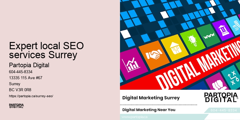 Expert local SEO services Surrey SEO guide