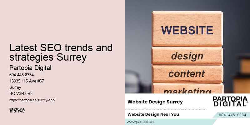 SEO workflow Latest SEO trends and strategies Surrey