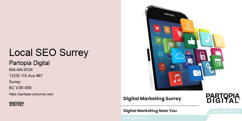 SEO link building Local SEO Surrey