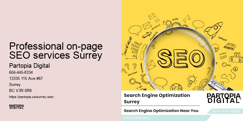 Professional on-page SEO services Surrey SEO ROI strategies