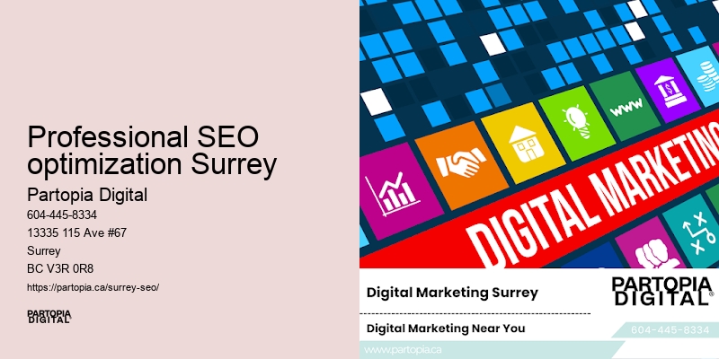 Professional SEO optimization Surrey SEO ROI