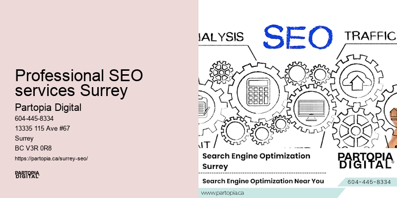 SEO optimization tips for Professional SEO services Surrey businesses