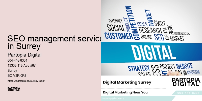 Local SEO strategy SEO management services in Surrey