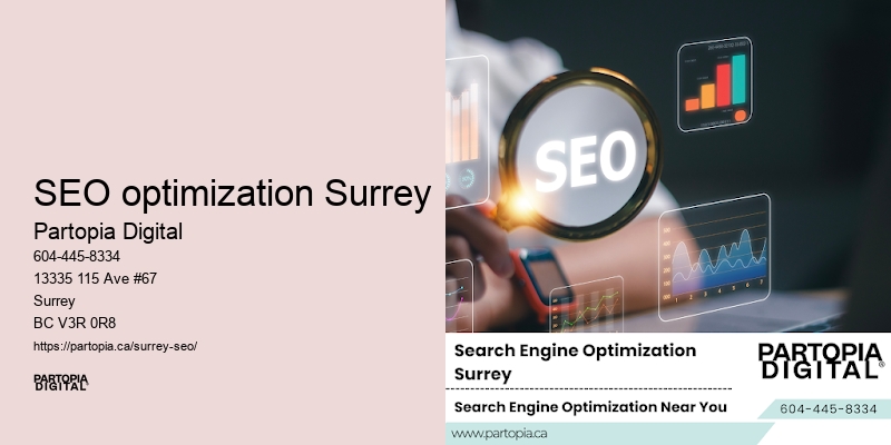 SEO optimization Surrey SEO project timeline