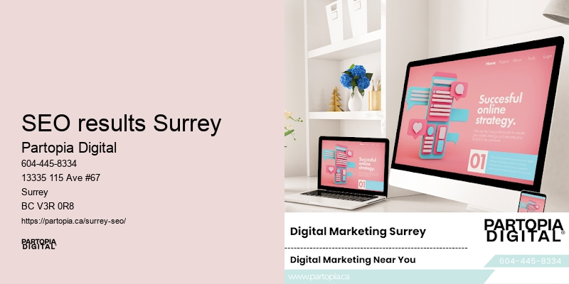 SEO planning tools SEO results Surrey