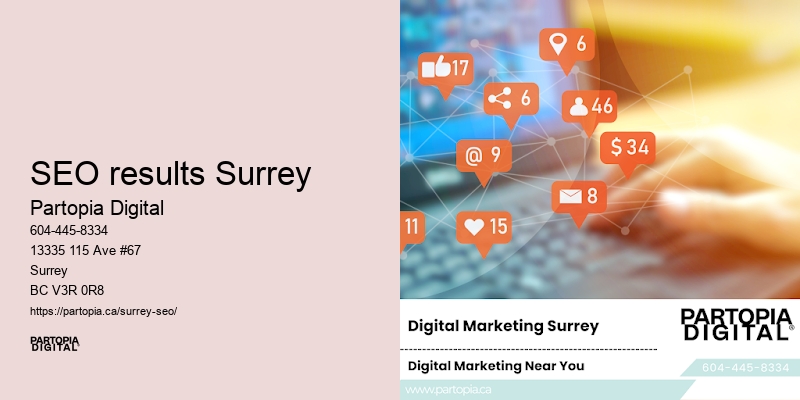 SEO results Surrey SEO provider
