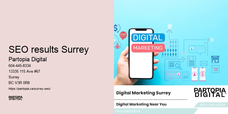 SEO services SEO results Surrey BC