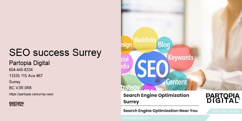 SEO success Surrey SEO for local search