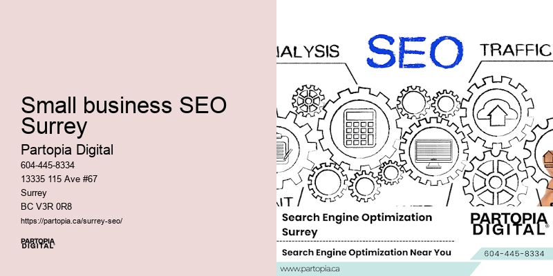 Small business SEO Surrey SEO improvement strategies