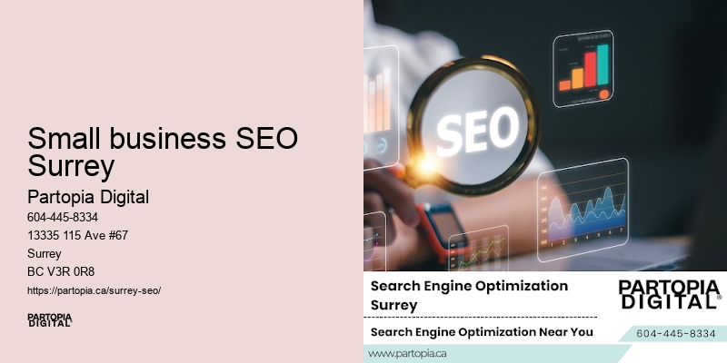 Organic SEO strategy Small business SEO Surrey