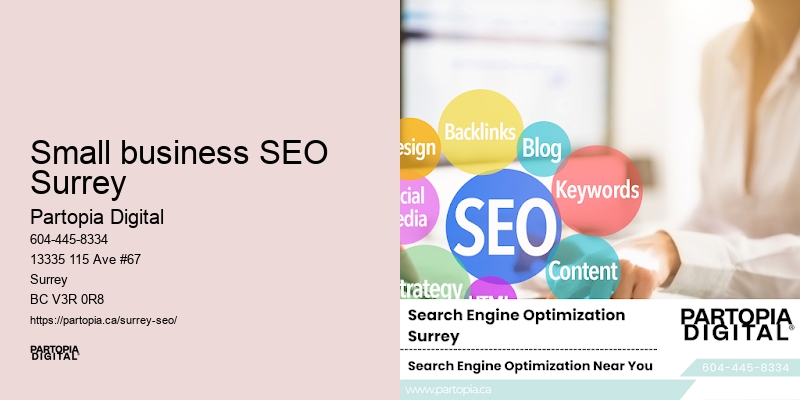 SEO contractor Small business SEO Surrey