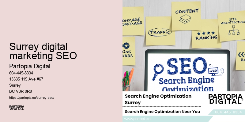 Professional SEO services Surrey digital marketing SEO BC