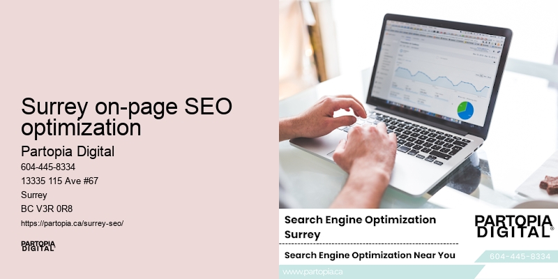 SEO in Surrey on-page SEO optimization