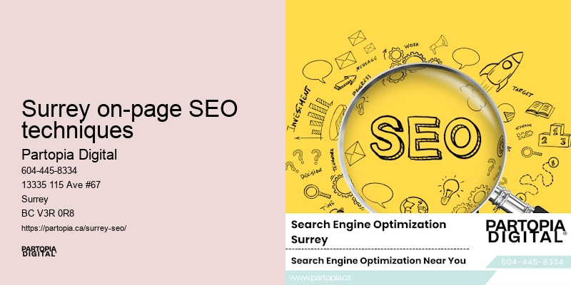 SEO benefits for Surrey on-page SEO techniques local businesses