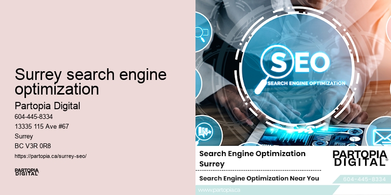 SEO consultant Surrey search engine optimization BC