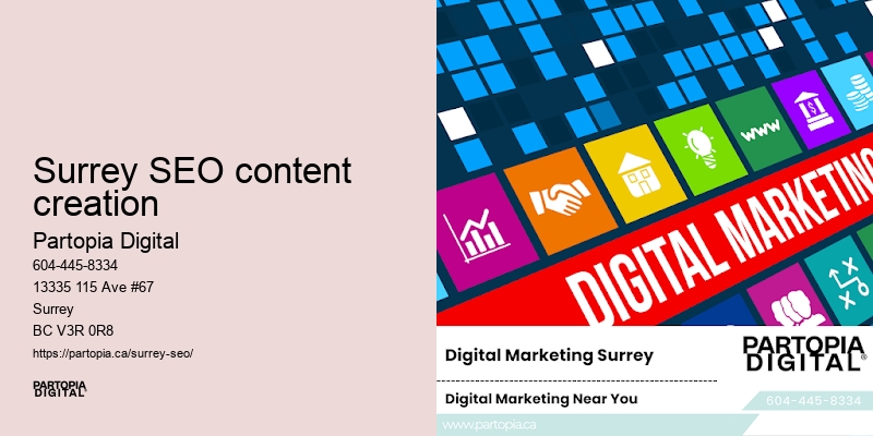 SEO campaigns Surrey SEO content creation