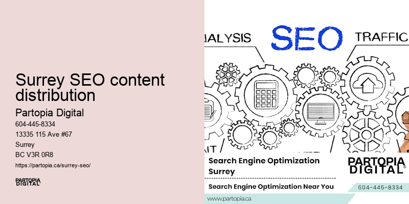 Surrey SEO content distribution SEO web development