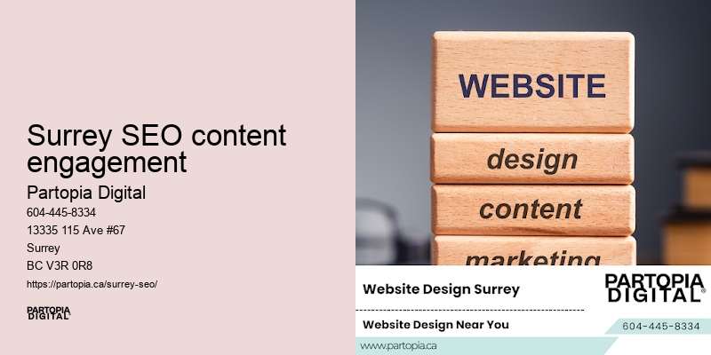 Improve SEO Surrey SEO content engagement