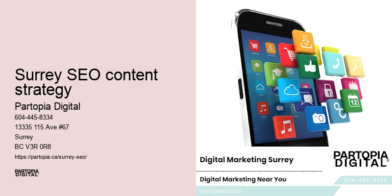 Surrey SEO content strategy SEO for real estate