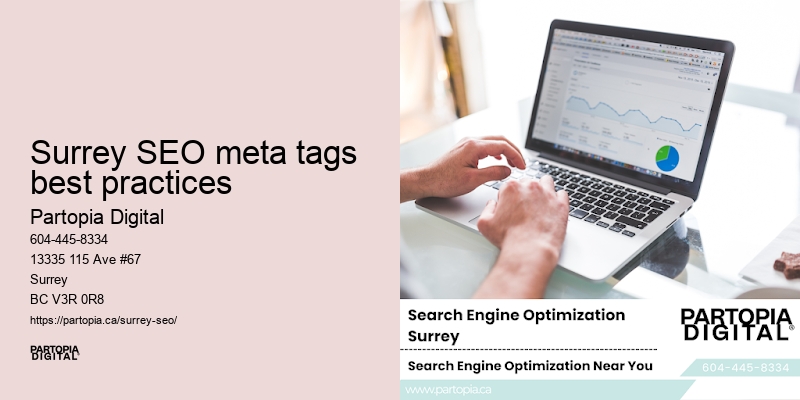 Local SEO solutions Surrey SEO meta tags best practices