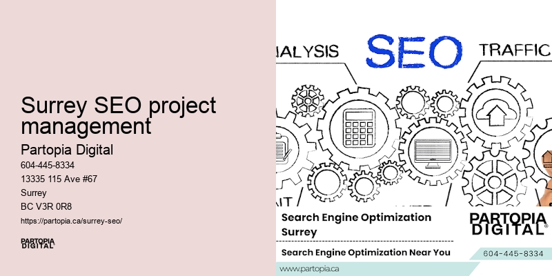 SEO professionals Surrey SEO project management