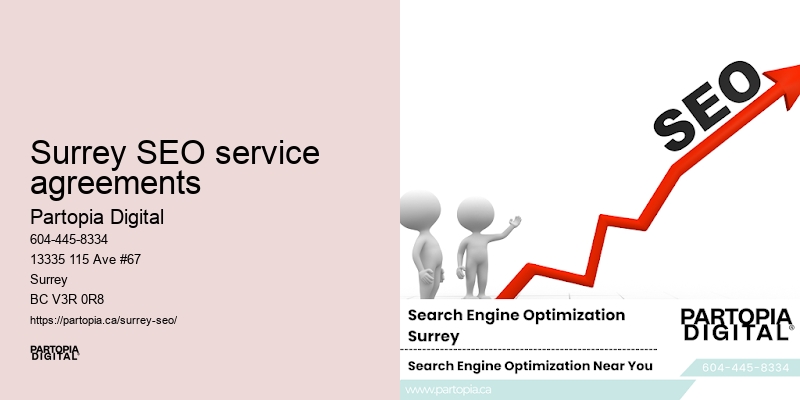 Surrey SEO service agreements SEO organic traffic