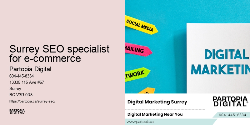 SEO consultant Surrey SEO specialist for e-commerce