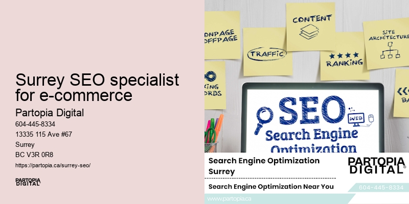SEO performance Surrey SEO specialist for e-commerce