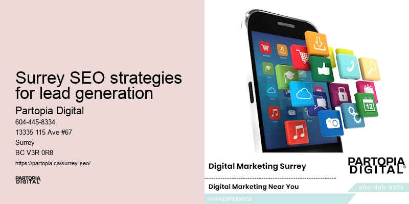 Surrey SEO strategies for lead generation SEO strategy development
