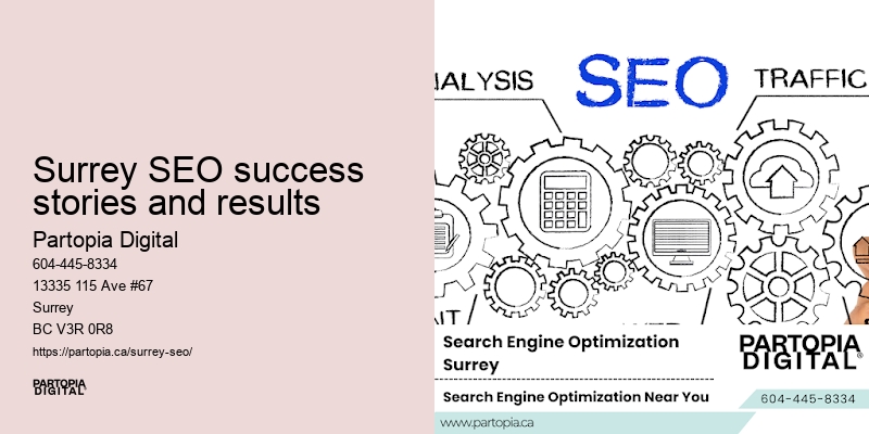 Surrey SEO success stories and results