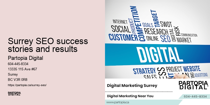SEO case studies Surrey SEO success stories and results
