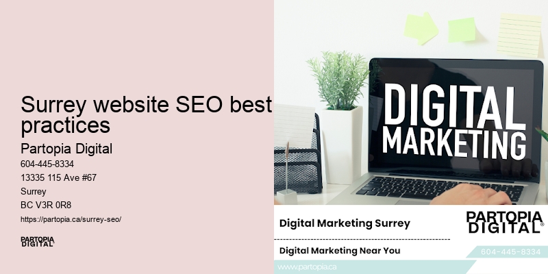 SEO solutions in Surrey website SEO best practices, BC