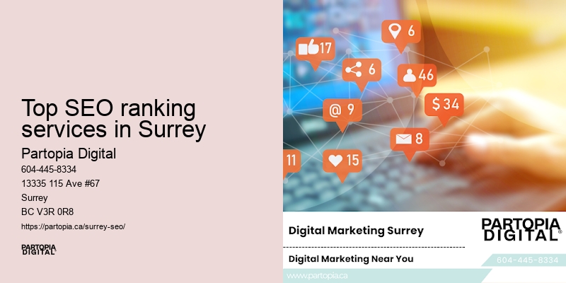 Top SEO firm Top SEO ranking services in Surrey