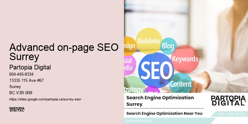 Advanced on-page SEO Surrey SEO growth strategies