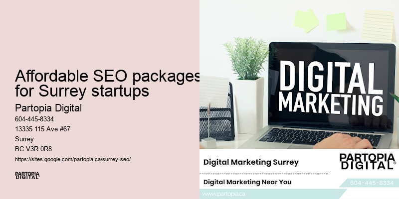 Affordable SEO packages for Surrey startups SEO tips