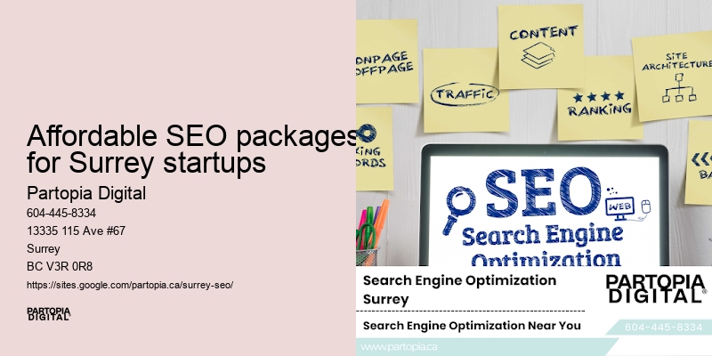 SEO marketing Affordable SEO packages for Surrey startups